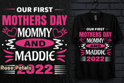 OUR FIRST MOTHERS DAY MOMMY and MADDIE Design 207