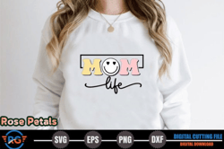 Mom Life – Retro Mothers Day SVG Design 248