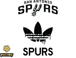 San Antonio Spurs PNG, Adidas NBA PNG, Basketball Team PNG,  NBA Teams PNG ,  NBA Logo Design 15