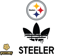 Steelers PNG, Adidas NFL PNG, Football Team PNG,  NFL Teams PNG ,  NFL Logo Design 33
