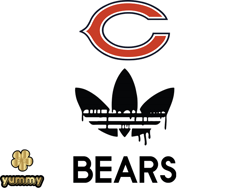 Chicago Bears PNG, Adidas NFL PNG, Football Team PNG,  NFL Teams PNG ,  NFL Logo Design 34