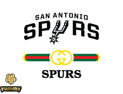 San Antonio Spurs PNG, Gucci NBA PNG, Basketball Team PNG,  NBA Teams PNG ,  NBA Logo  Design 75