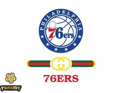 Philadelphia 76ers PNG, Gucci NBA PNG, Basketball Team PNG,  NBA Teams PNG ,  NBA Logo  Design 79
