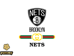 Brooklyn Nets PNG, Gucci NBA PNG, Basketball Team PNG,  NBA Teams PNG ,  NBA Logo  Design 84