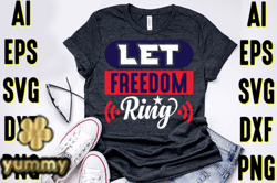 4th of July Tyoigraphy T-shirt Design Design 54