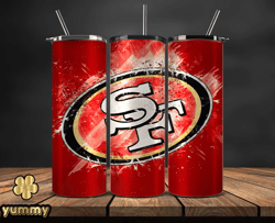 San Francisco 49ersNFL Tumbler Wrap, Nfl Teams, NFL Logo Tumbler Png, NFL Design Png Design 15
