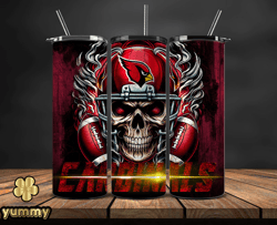 Arizona Cardinals  Tumbler Wrap, Logo Tumbler Wraps, NFL Football Teams PNG, Sport Team Tumbler, Logo NFL Tumbler - 01
