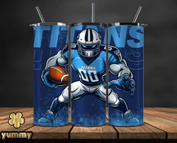 Tennessee Titans NFL Tumbler Wraps, Tumbler Wrap Png, Football Png, Logo NFL Team, Tumbler Design 31