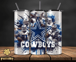 Dallas Cowboys Logo NFL, Football Teams PNG, NFL Tumbler Wraps PNG Design 03