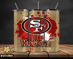 San Francisco 49ers Logo NFL, Football Teams PNG, NFL Tumbler Wraps PNG Design 18