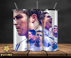 Ronaldo Tumbler Wrap ,Cristiano Ronaldo Tumbler Design, Ronaldo 20oz Skinny Tumbler Wrap, Design by  yummy Store  23