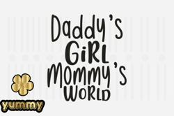 Daddys Girl Mommys,Mothers Day SVG Design30