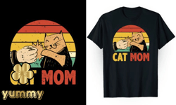Cat Mom Graphic Design 104