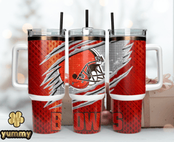Cleveland Browns Tumbler 40oz Png, 40oz Tumler Png 38 by yummy store