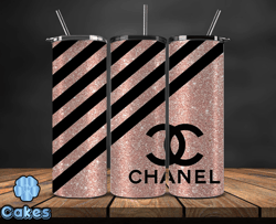 Chanel  Tumbler Wrap, Chanel Tumbler Png, Chanel Logo, Luxury Tumbler Wraps, Logo Fashion  Design by Yummi Store 32