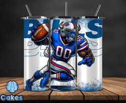 Buffalo Bills NFL Tumbler Wraps, Tumbler Wrap Png, Football Png, Logo NFL Team, Tumbler Design by Yummi Store 04