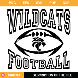 Wildcats Football SVG, Sports Jerseys SVG, Football SVG,NFL svg, NFL foodball