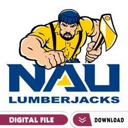 Northern Arizona Lumberjacks Svg, Football Team Svg, Basketball, Collage, Game Day, Football, Instant Download