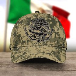 Cool Mexico 3D Full Printing Classic Cap, Cap For Mexican, Mexico Cap For Him