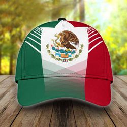 Mexico Classic Cap 3D All Over Printed For Men And Women, Mexican Hat Cap