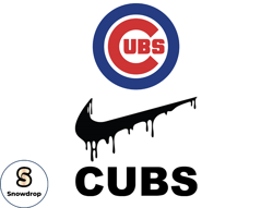 Chicago Cubs PNG, Nike MLB PNG, Baseball Team PNG,  MLB Teams PNG ,  MLB Logo Design 10