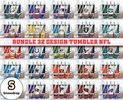 Bundle 32 Design Tumbler NFL 40oz Png, 40oz Tumler Png 99 by Snow