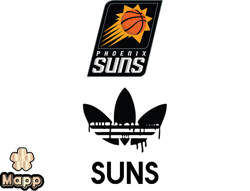Phoenix Suns PNG, Adidas NBA PNG, Basketball Team PNG,  NBA Teams PNG ,  NBA Logo Design 13