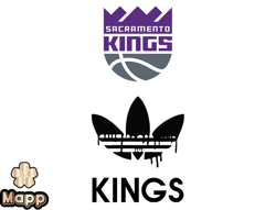 Sacramento Kings PNG, Adidas NBA PNG, Basketball Team PNG,  NBA Teams PNG ,  NBA Logo Design 12