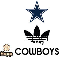 Dallas Cowboys PNG, Adidas NFL PNG, Football Team PNG,  NFL Teams PNG ,  NFL Logo Design 35
