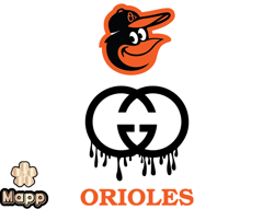Baltimore Orioles Sox PNG, Gucci MLB PNG, Baseball Team PNG,  MLB Teams PNG ,  MLB Logo Design 34
