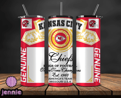 Kansas City Chiefs  Tumbler Wrap,Vintage Budweise Tumbler Wrap 49