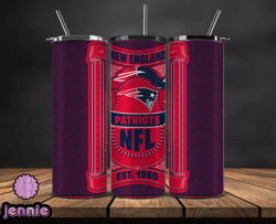 New England Patriots Tumbler Wrap, NFL Logo Tumbler Png, NFL Design Png-101