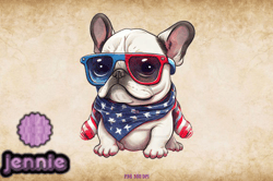 Patriotic Dachshund Dog 4th of July Design 50
