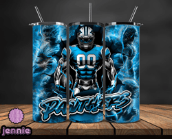Carolina PanthersTumbler Wrap, NFL Logo Tumbler Png, Nfl Sports, NFL Design Png-05