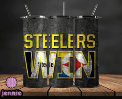Pittsburgh Steelers Logo NFL, Football Teams PNG, NFL Tumbler Wraps PNG Design 44