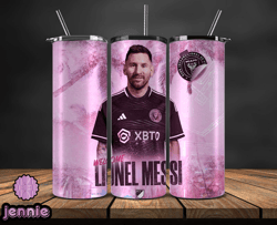 Lionel  Messi Tumbler Wrap ,Messi Skinny Tumbler Wrap PNG, Design by  jennie Store  35
