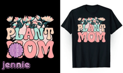 Plant Mom Flowers Sublimation Design 102
