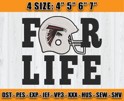 Atlanta Falcons Embroidery, NFL Falcons Embroidery, NFL Machine Embroidery Digital, 4 sizes Machine Emb Files -10-jennie