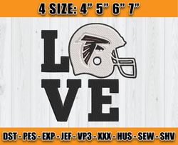 Atlanta Falcons Embroidery, NFL Falcons Embroidery, NFL Machine Embroidery Digital, 4 sizes Machine Emb Files -12-jennie