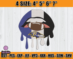 Ravens Embroidery, NFL Ravens Embroidery, NFL Machine Embroidery Digital, 4 sizes Machine Emb Files - 07-jennie