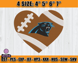 Panthers Embroidery, NFL Panthers Embroidery, NFL Machine Embroidery Digital, 4 sizes Machine Emb Files -17-jennie