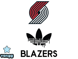 Portland Trail Blazers PNG, Adidas NBA PNG, Basketball Team PNG,  NBA Teams PNG ,  NBA Logo Design 17
