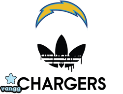 Los Angeles Chargers PNG, Adidas NFL PNG, Football Team PNG,  NFL Teams PNG ,  NFL Logo Design 32