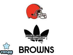 Cleveland Browns PNG, Adidas NFL PNG, Football Team PNG,  NFL Teams PNG ,  NFL Logo Design 40