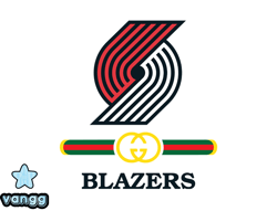 Portland Trail Blazers PNG, Gucci NBA PNG, Basketball Team PNG,  NBA Teams PNG ,  NBA Logo  Design 73