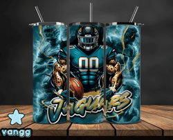 Jacksonville JaguarsTumbler Wrap, NFL Logo Tumbler Png, Nfl Sports, NFL Design Png-15