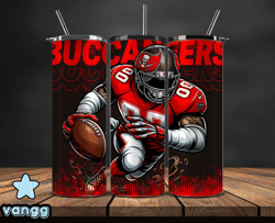 Tampa Bay Buccaneers NFL Tumbler Wraps, Tumbler Wrap Png, Football Png, Logo NFL Team, Tumbler Design 30
