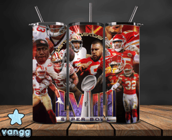 San Francisco 49ers Super Bowl Tumbler Png, Super Bowl 2024 Tumbler Wrap 56