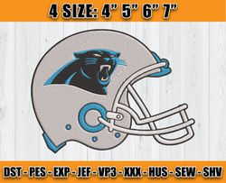 Panthers Embroidery, NFL Panthers Embroidery, NFL Machine Embroidery Digital, 4 sizes Machine Emb Files -19