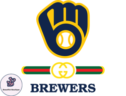 Milwaukee Brewers PNG, Gucci MLB PNG, Baseball Team PNG,  MLB Teams PNG ,  MLB Logo Design 19